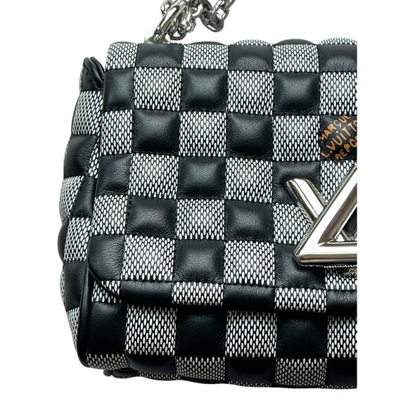 Louis Vuitton Limited Edition Damier Quilted Leather Twist BB Bag - Picture 11 of 16